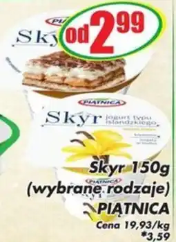 Sezamek Skyr PIĄTNICA oferta