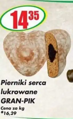 Sezamek Pierniki serca lukrowane GRAN-PIK oferta
