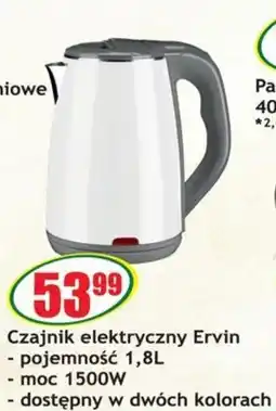 Sezamek Czajnik elektryczny Ervin oferta