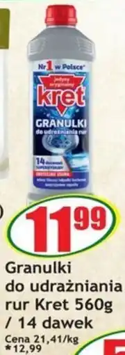 Sezamek Granulki do udrażniania rur Kret oferta
