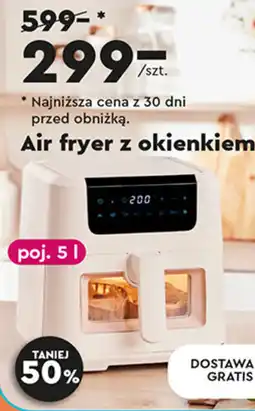 Biedronka Olayks Air fryer z okienkiem oferta