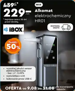 Biedronka IBOX Alkomat elektrochemiczny HR01 oferta