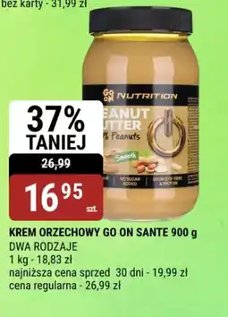 bi1 KREM ORZECHOWY GO ON SANTE oferta