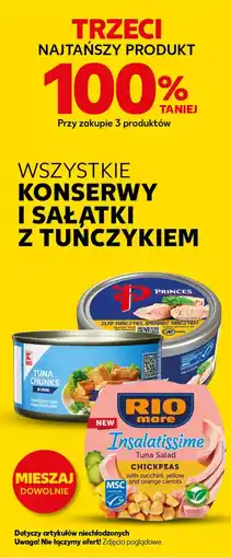Kaufland WSZYSTKIE KONSERWY I SAŁATKI Z TUŃCZYKIEM oferta