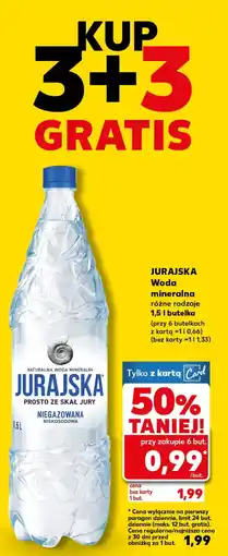 Kaufland JURAJSKA Woda oferta