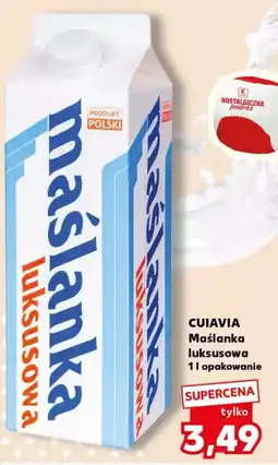 Kaufland CUIAVIA Maślanka luksusowa oferta