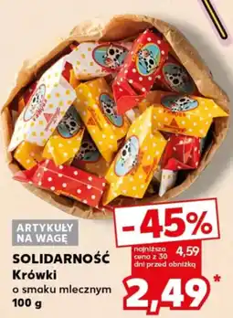 Kaufland SOLIDARNOŚĆ Krówki oferta