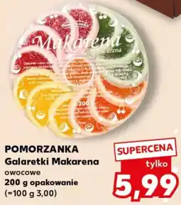 Kaufland POMORZANKA Galaretki Makarena oferta