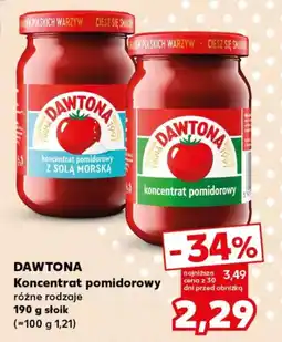 Kaufland DAWTONA koncentrat pomidorowy oferta