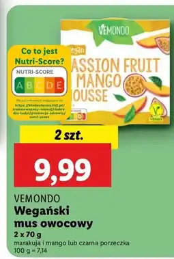 Lidl Wegański mus owocowy VEMONDO oferta