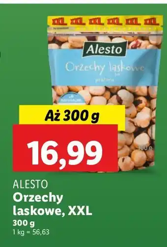 Lidl Orzechy Alesto laskowe XXL oferta