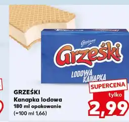 Kaufland Kanapka lodowa Grześki oferta