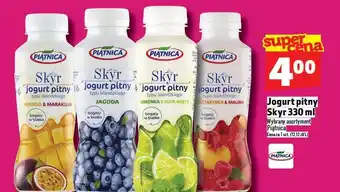 Topaz Jogurt pitny Skyr Piątnica oferta