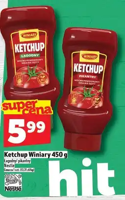 Topaz Ketchup Winiary łagodny Nestle oferta