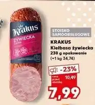 Kaufland Kiełbasa żywiecka Krakus Animex oferta