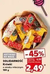 Kaufland Krówka mleczna Solidarność oferta