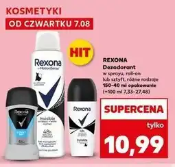 Kaufland Antyperspirant Rexona Men Cobalt Dry oferta