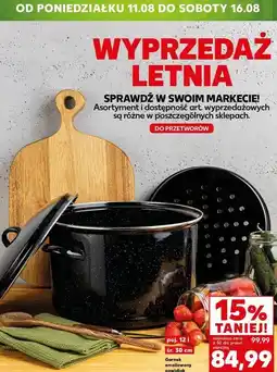 Kaufland Garnek emaliowany 12 l oferta