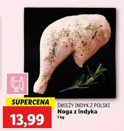 Lidl Noga z indyka Świeży indyk z Polski oferta