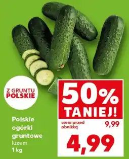 Kaufland Polskie ogórki gruntowe oferta