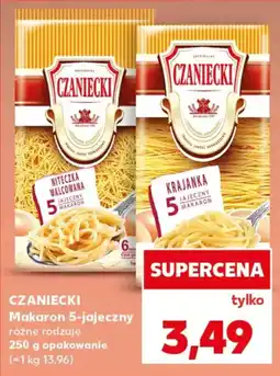 Kaufland CZANIECKI Makaron 5-jajeczny oferta