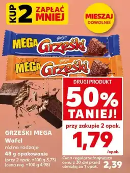 Kaufland GRZEŚKI MEGA Wafel oferta