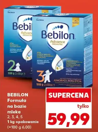 Kaufland BEBILON Formuła na bazie mleka oferta