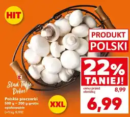 Kaufland Polskie pieczarki oferta