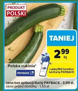 Carrefour Express Warzywa Polska cukinia Carrefour Express oferta