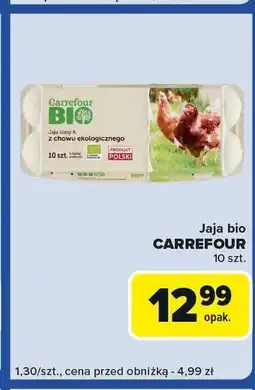 Carrefour Express Jajka bio CARREFOUR oferta