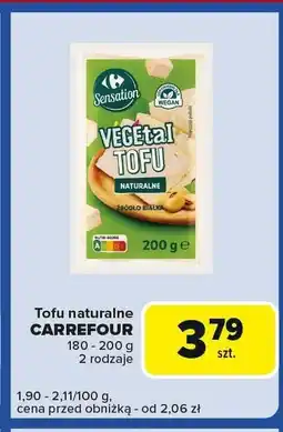 Carrefour Express Tofu naturalne CARREFOUR oferta