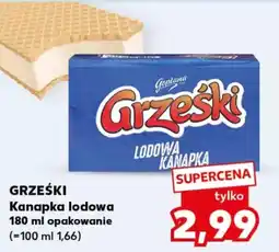 Kaufland GRZEŚKI Kanapka lodowa oferta