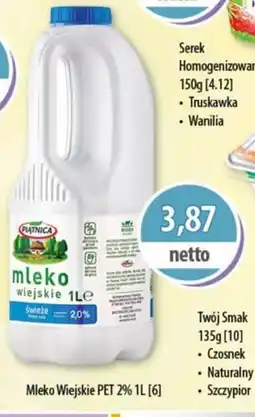 DUO-TES Mleko Wiejskie PET 2% piątnica oferta
