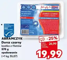Kaufland ABRAMCZYK Dorsz czarny oferta