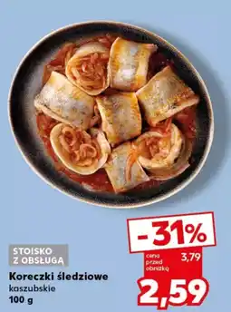 Kaufland Koreczki śledziowe oferta
