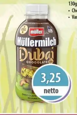 DUO-TES Müllermilch müller dubai chocolate oferta