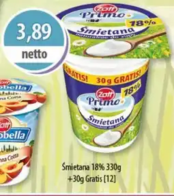 DUO-TES Śmietana 18% Zott oferta
