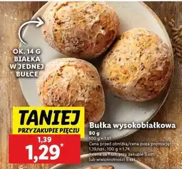 Lidl Bułka wysokobiałkowa oferta