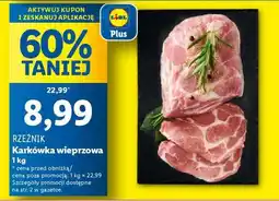 Lidl Karkówka wieprzowa 1 kg oferta