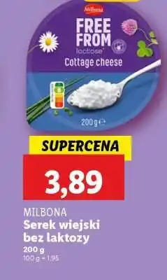 Lidl MILBONA Serek wiejski bez laktozy oferta