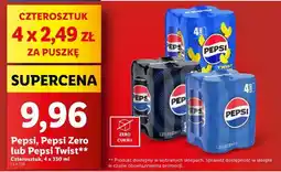 Lidl Pepsi, Pepsi Zero lub Pepsi Twist oferta