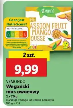 Lidl VEMONDO Wegański mus owocowy oferta