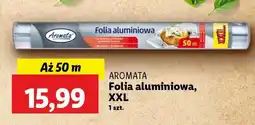 Lidl Aromata Folia aluminiowa, XXL oferta