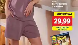 Lidl Szorty damskie z modalem oferta