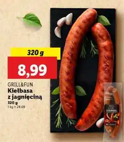 Lidl GRILL&FUN Kiełbasa z jagnięciną oferta