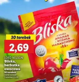 Lidl LORD NELSON Bliska, herbatka owocowa oferta