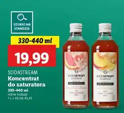 Lidl SodaStream Koncentrat do saturatora oferta