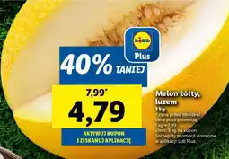 Lidl Melon żółty, luzem oferta