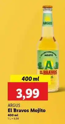 Lidl ARGUS El Bravos Mojito oferta