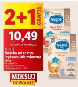 Lidl NESTLÉ Kaszka mleczno-ryzowa lub mleczna oferta